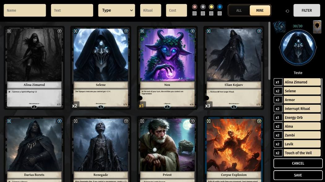 Build your grimoire